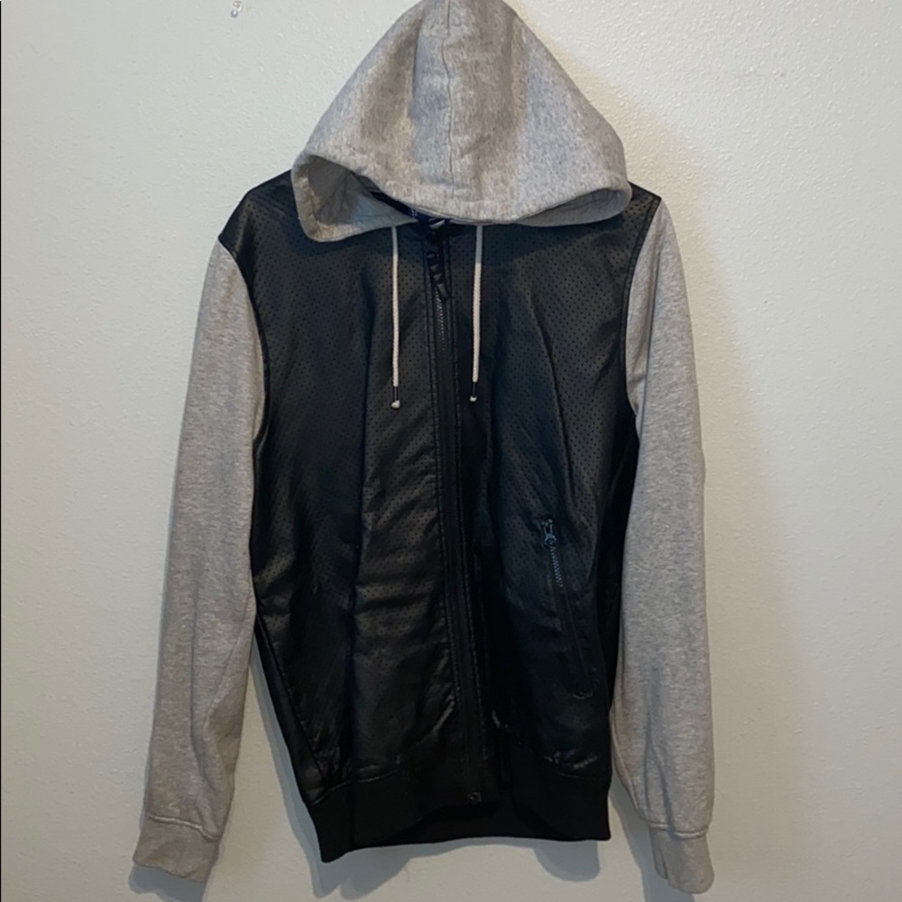 H&M Leather Sweater